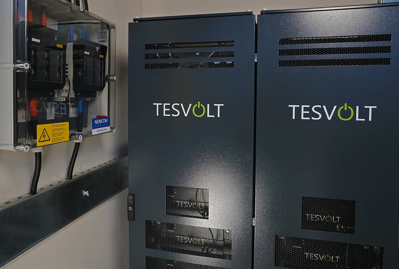 Two TS40 cabinet for storage system TESVOLT